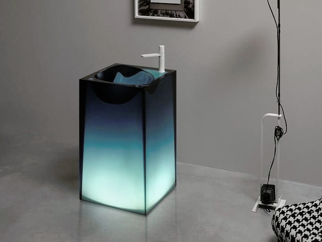 Astro Cristalmood Freestanding Basin