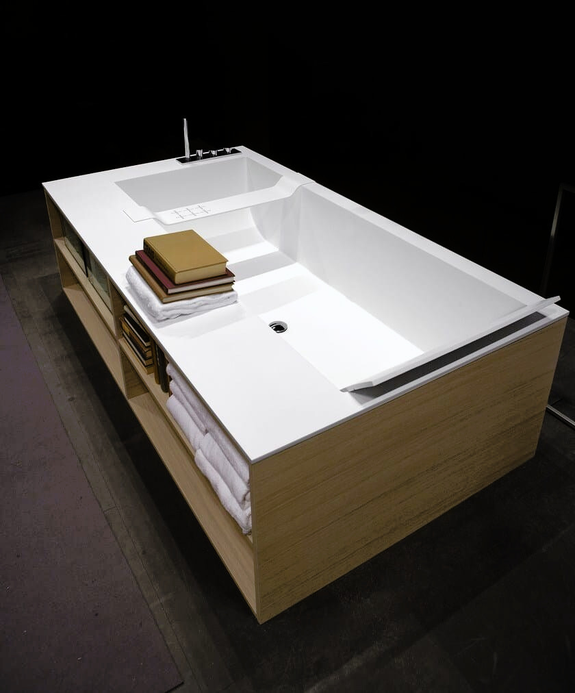 Biblio Freestanding and Built-In Bath, view 6