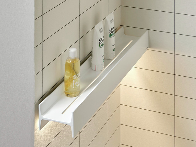 Letteramuta Aluminium Wall Shelf