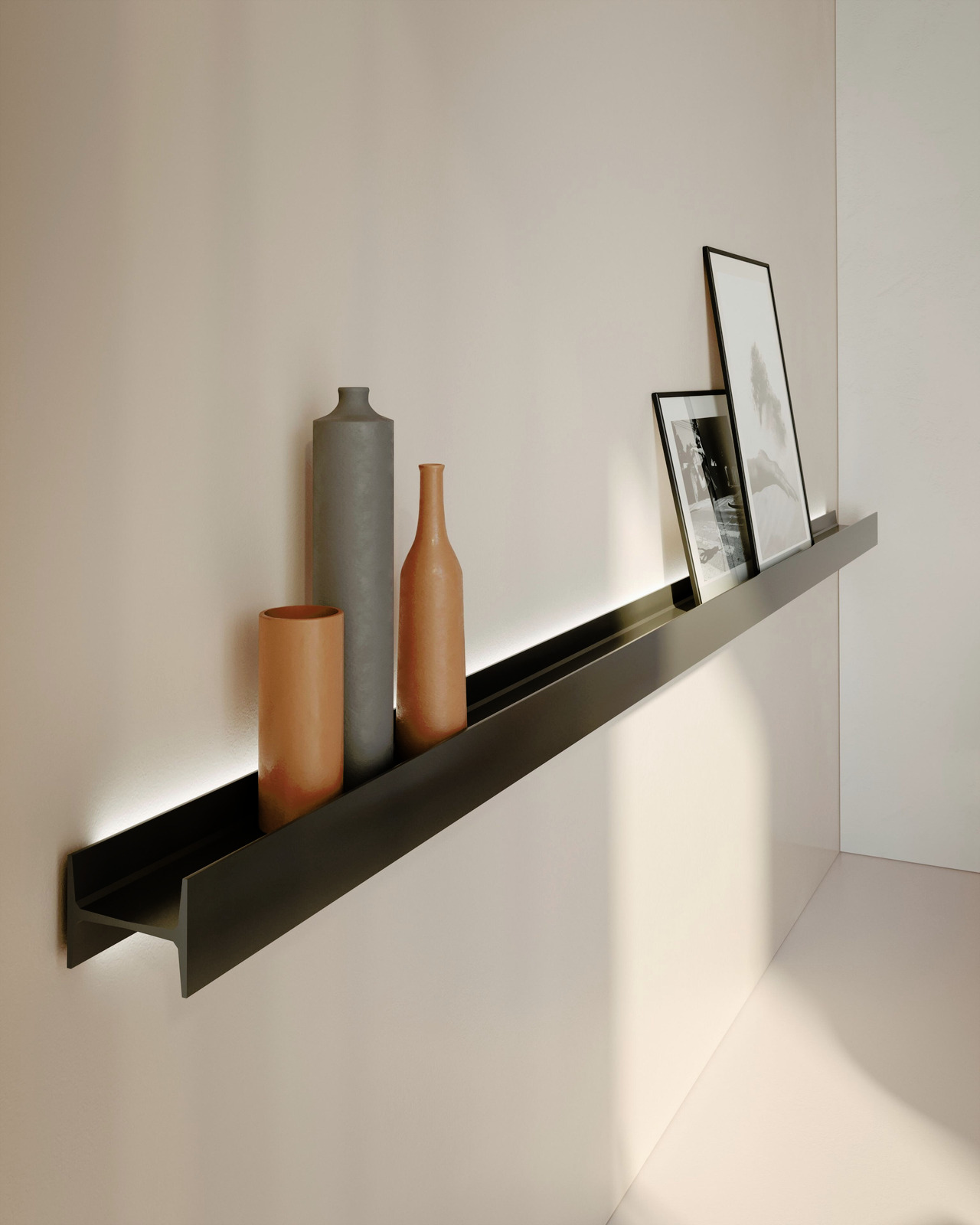Letteramuta Aluminium Wall Shelf, view 5