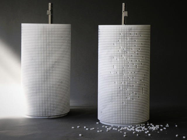 Pixel Floor-Standing Washbasin