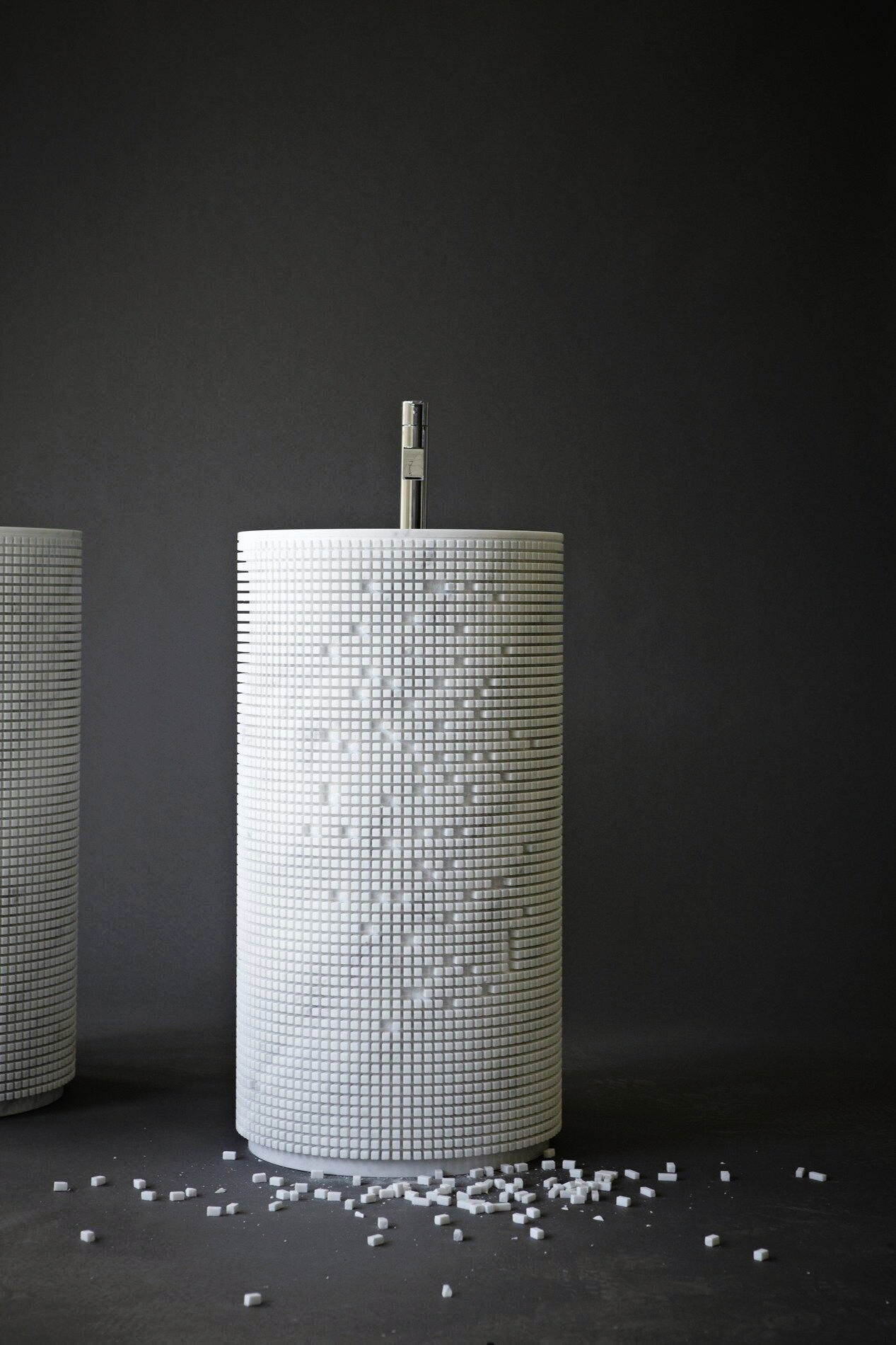 Pixel Floor-Standing Washbasin, view 3