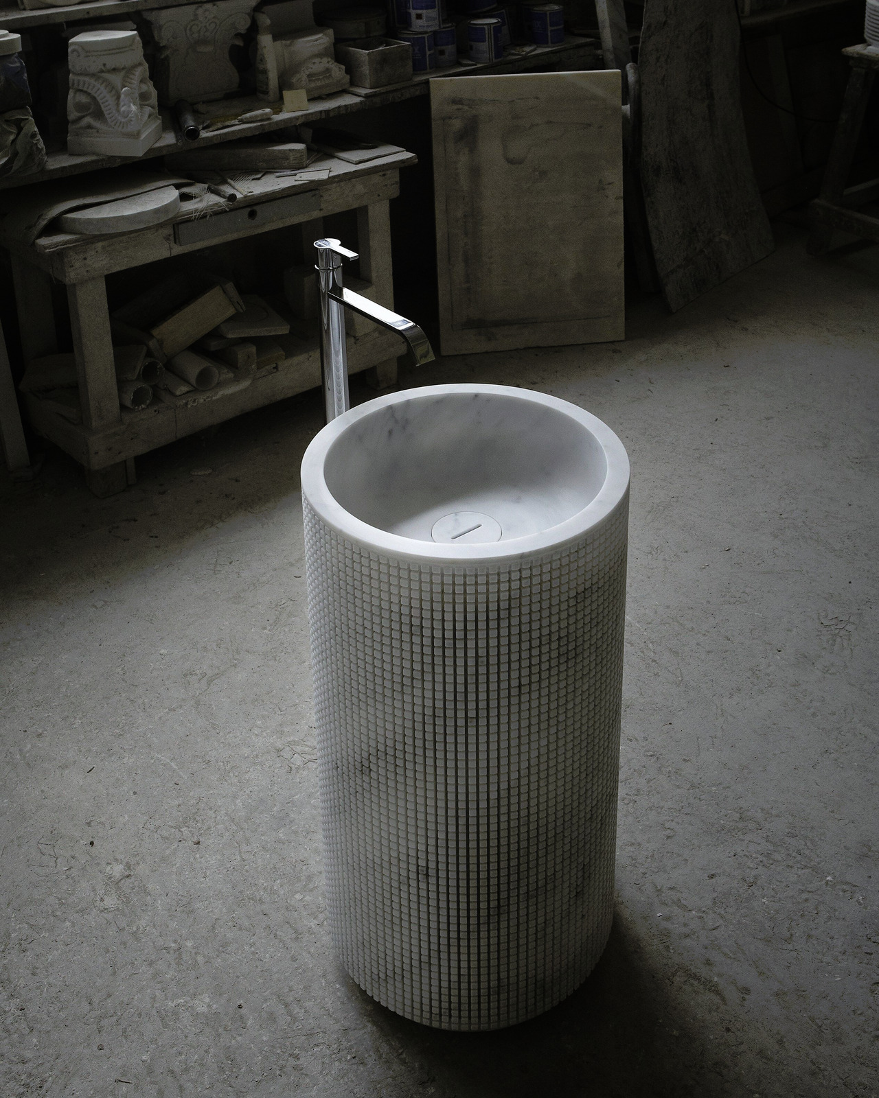 Pixel Floor-Standing Washbasin, view 4