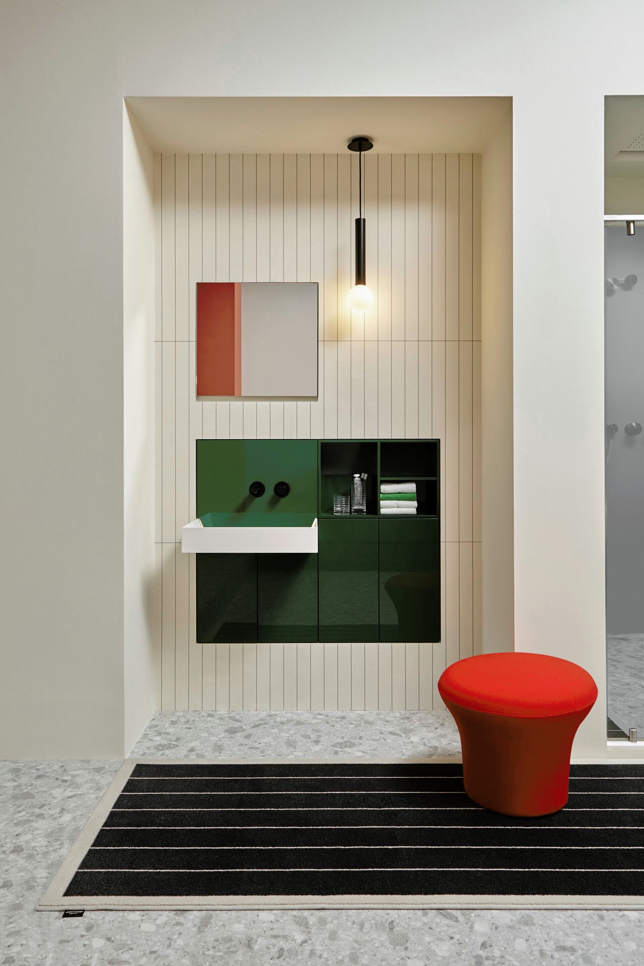 Showdown Wall-Mounted Modular Bathroom System, view 2