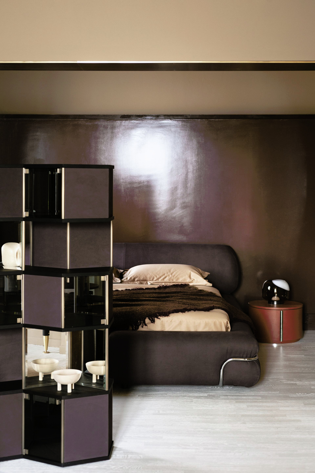 Beside Leather Bedside Table by Studiopepe, view 2