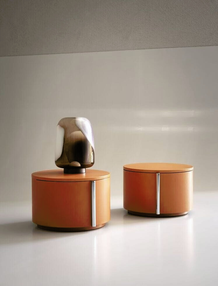 Beside Leather Bedside Table by Studiopepe, view 4