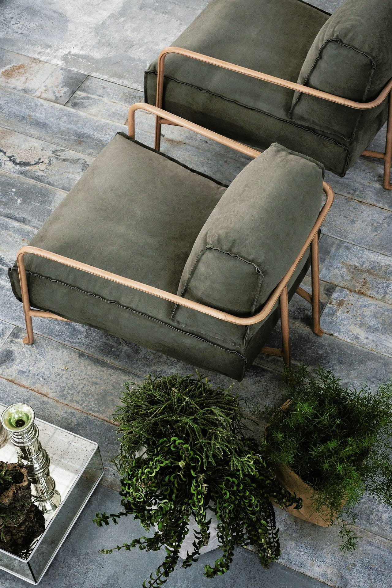 Bruxelles Leather Armchair, view 9