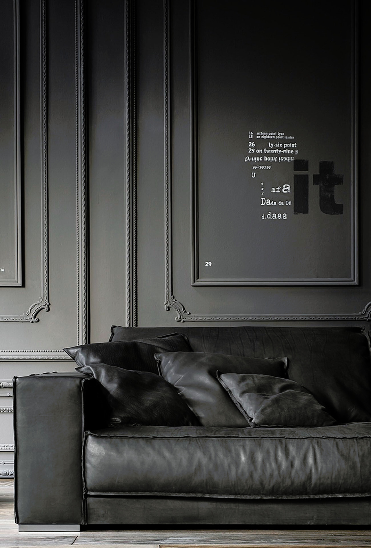 Budapest Soft Modular Leather Sofa, view 8