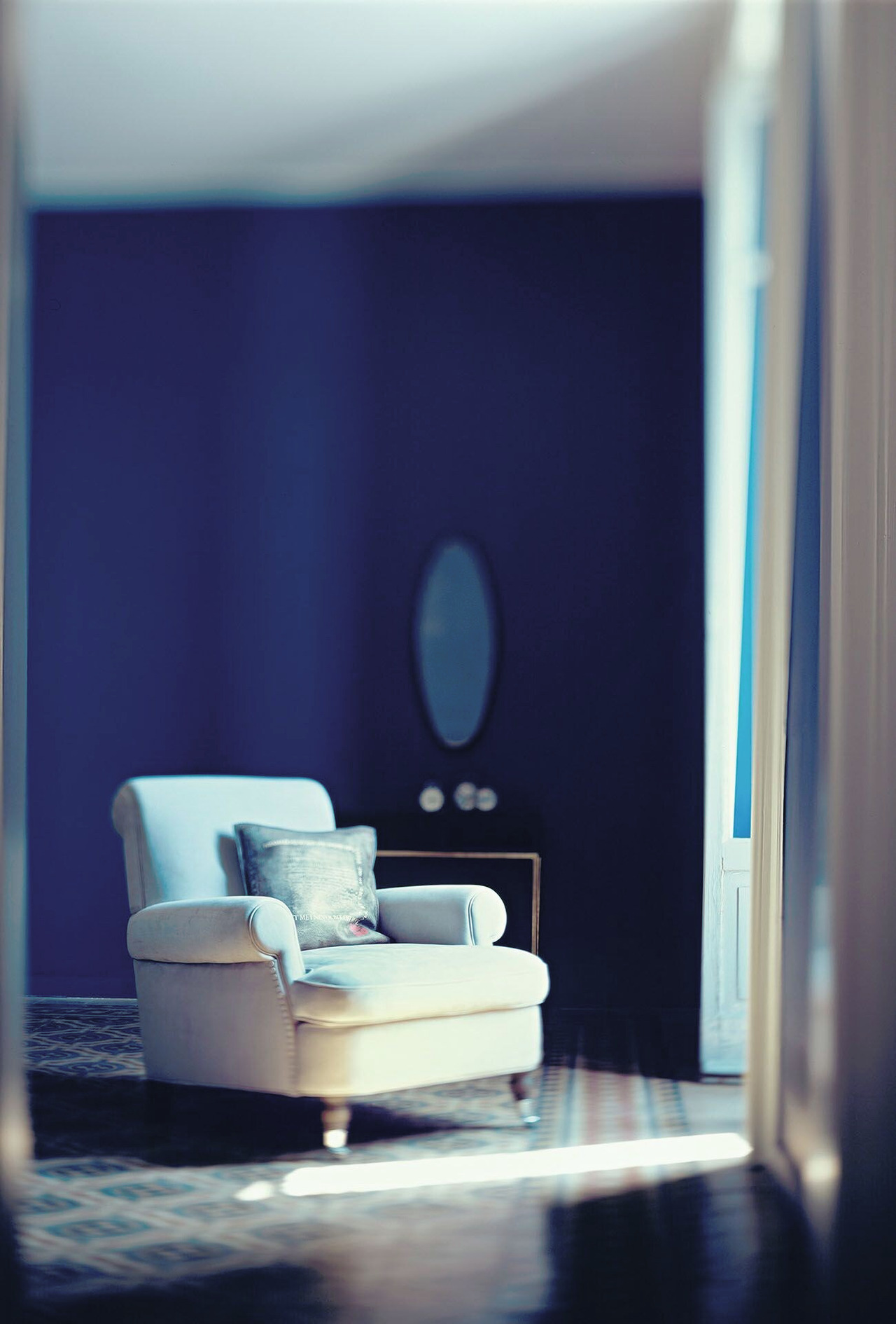 Charlotte Leather Armchair, view 2