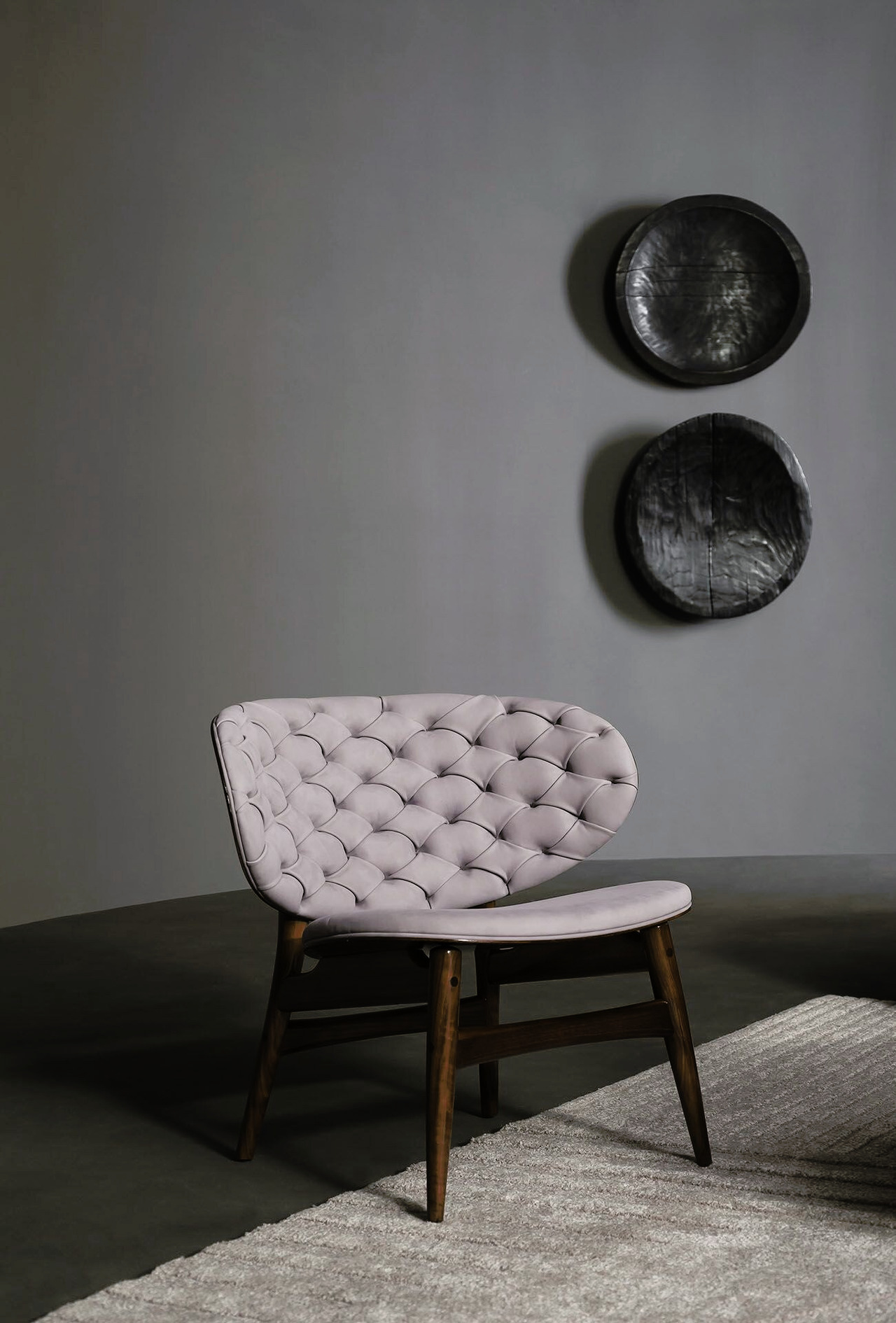 Dalma Leather Armchair, view 4