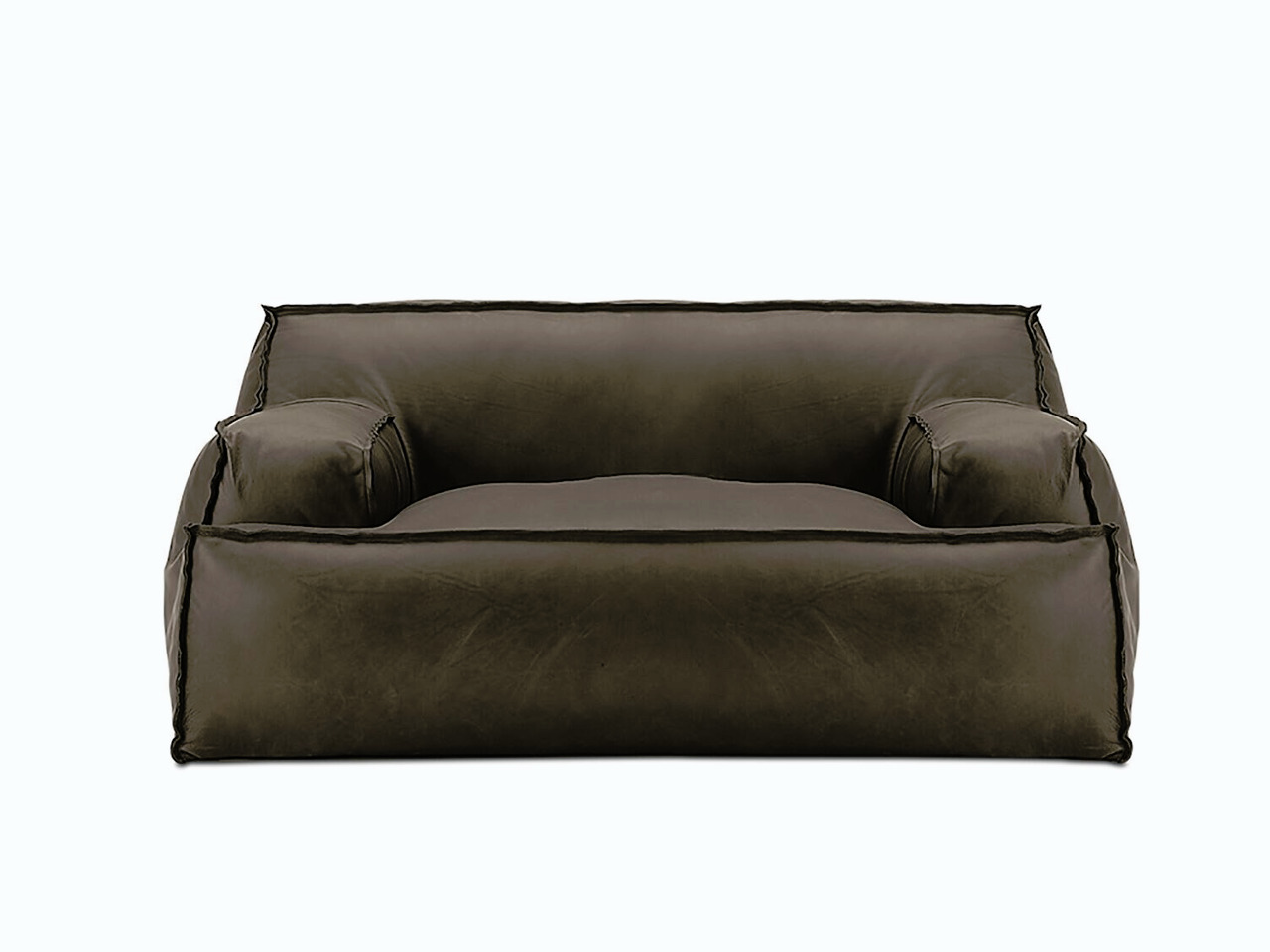 Damasco Leather Loveseat