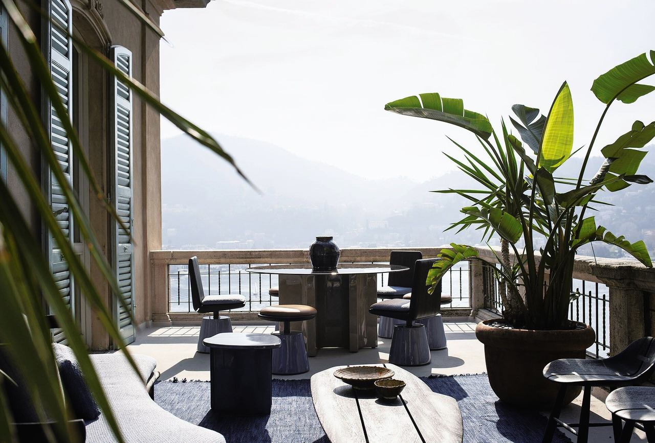 Dharma Baxter Garden Dining Table, view 4