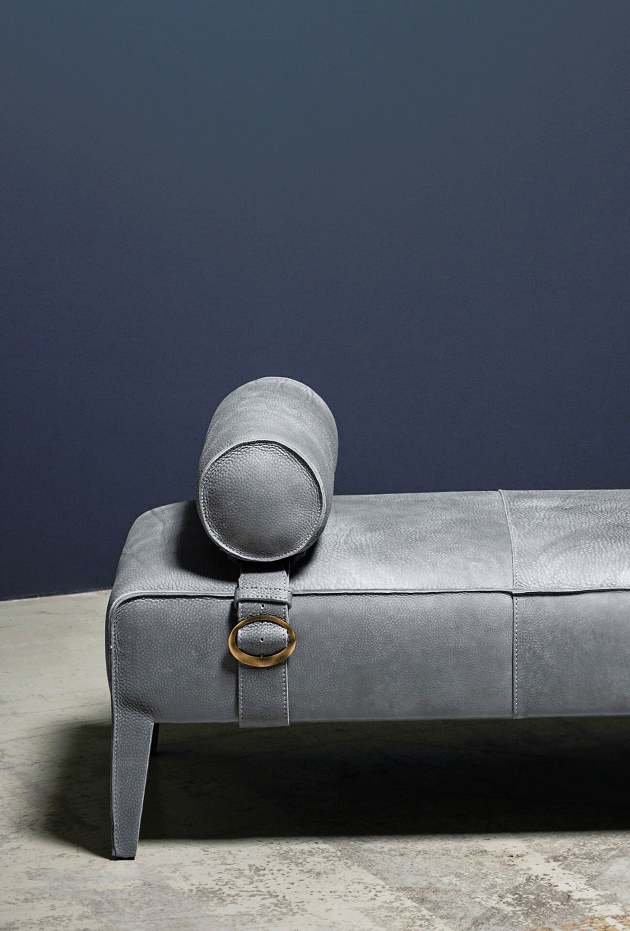 Freud Leather Bench by Baxter P., view 5