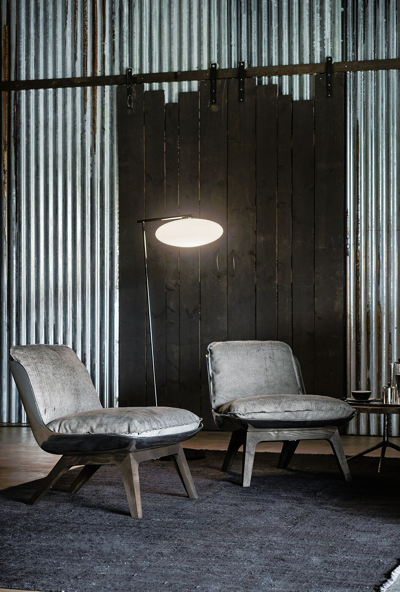 Houston Leather Armchair, view 4
