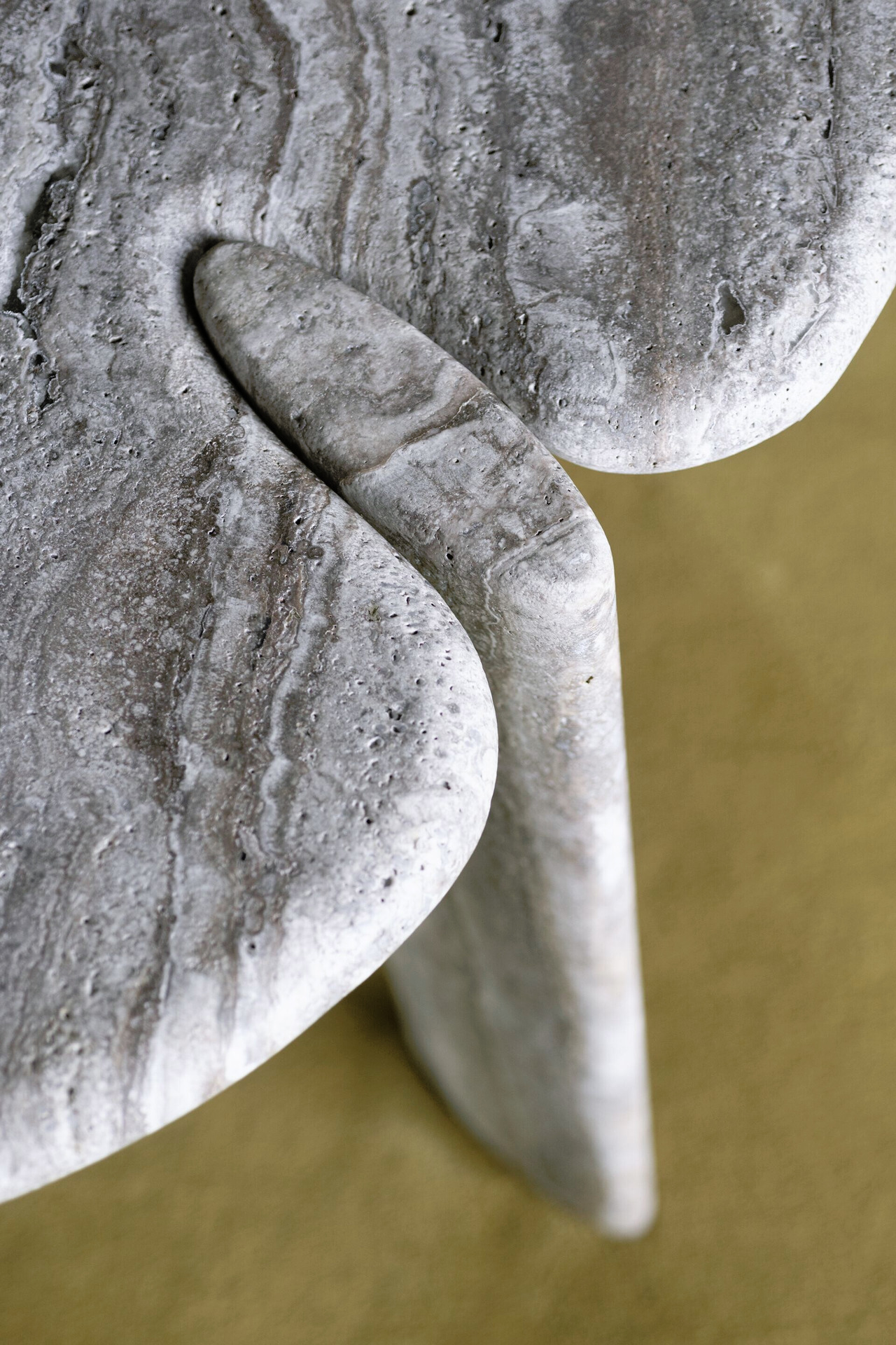 Isamu Stone Table, view 4