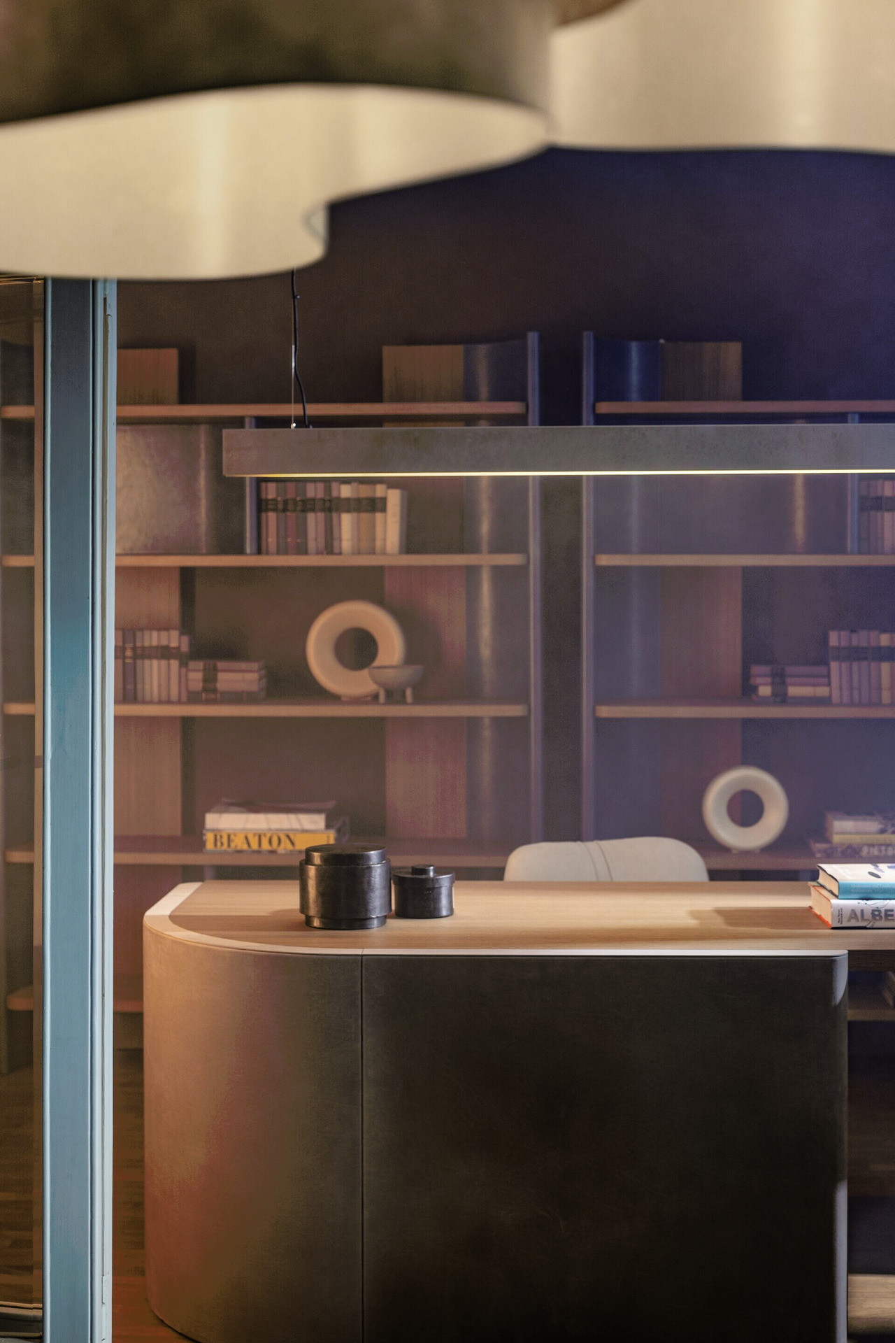 JONI Open Bookcase by Baxter, view 4