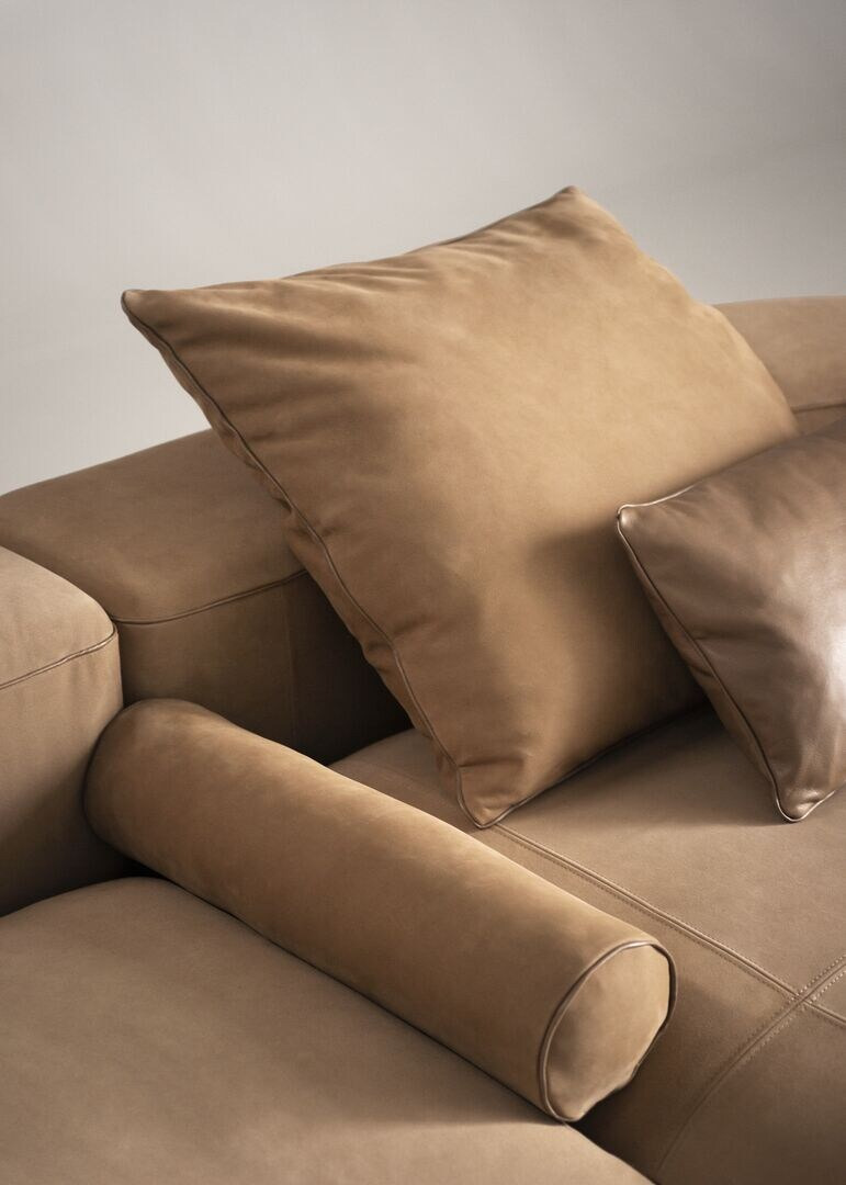 Juliette Baxter Modular Leather Sofa, view 4