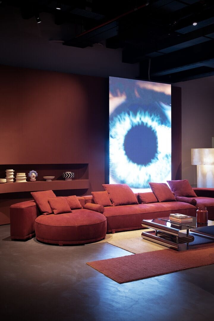 Juliette Baxter Modular Leather Sofa, view 14