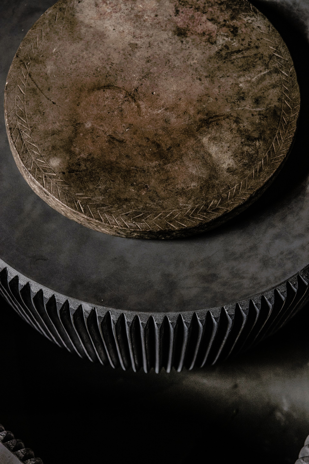 Juno Concrete Side Table, view 5
