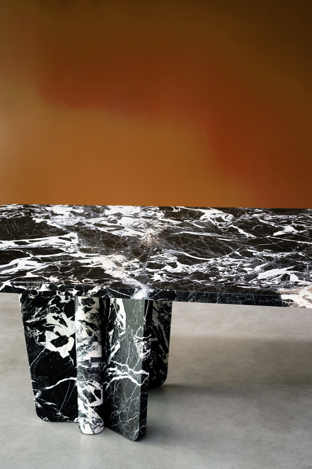 Kate Marble Dining Table by Baxter, view 8