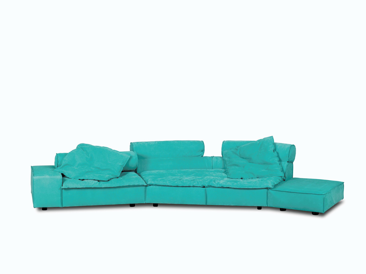 Miami Soft Modular Leather Sofa