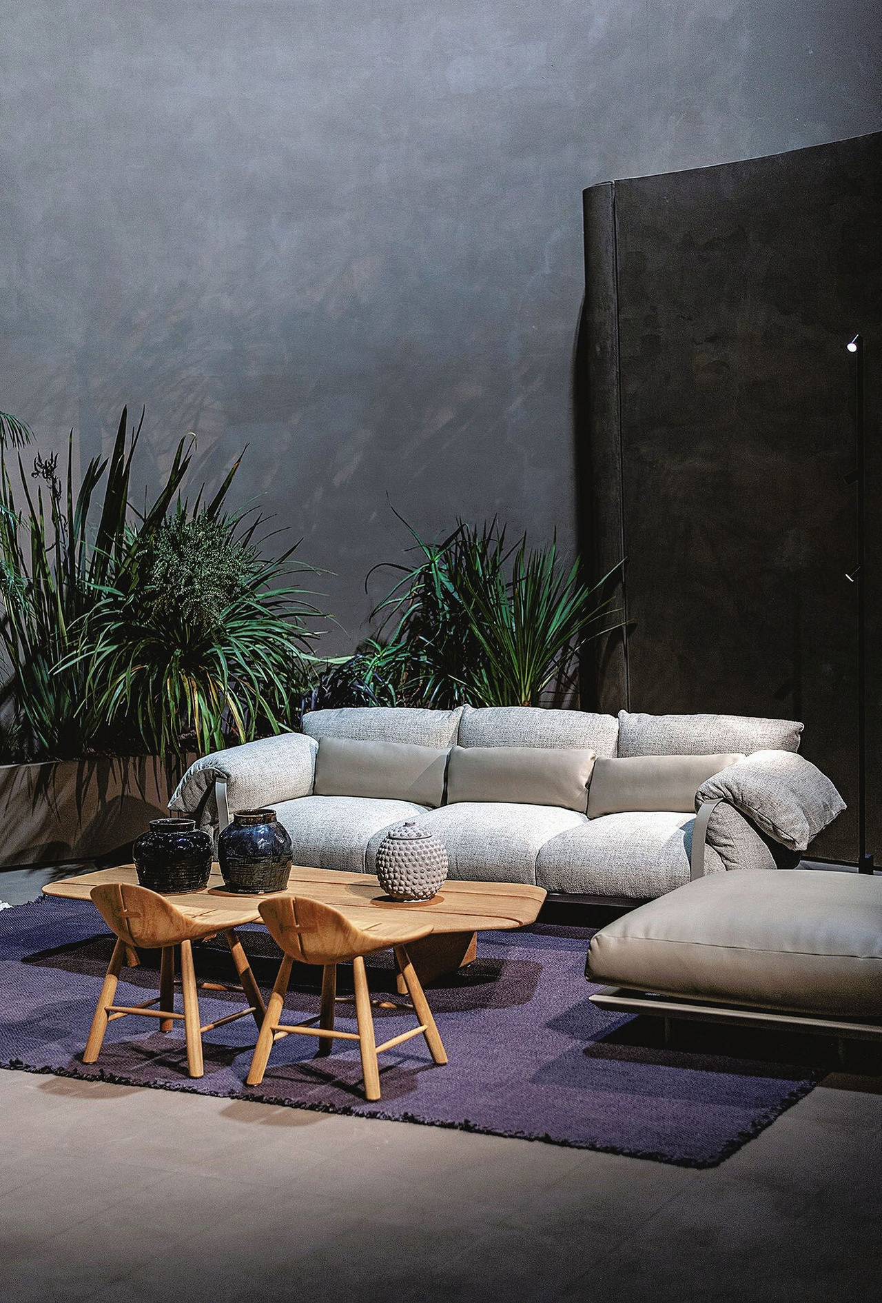 Nairobi Outdoor Table by Baxter, view 4