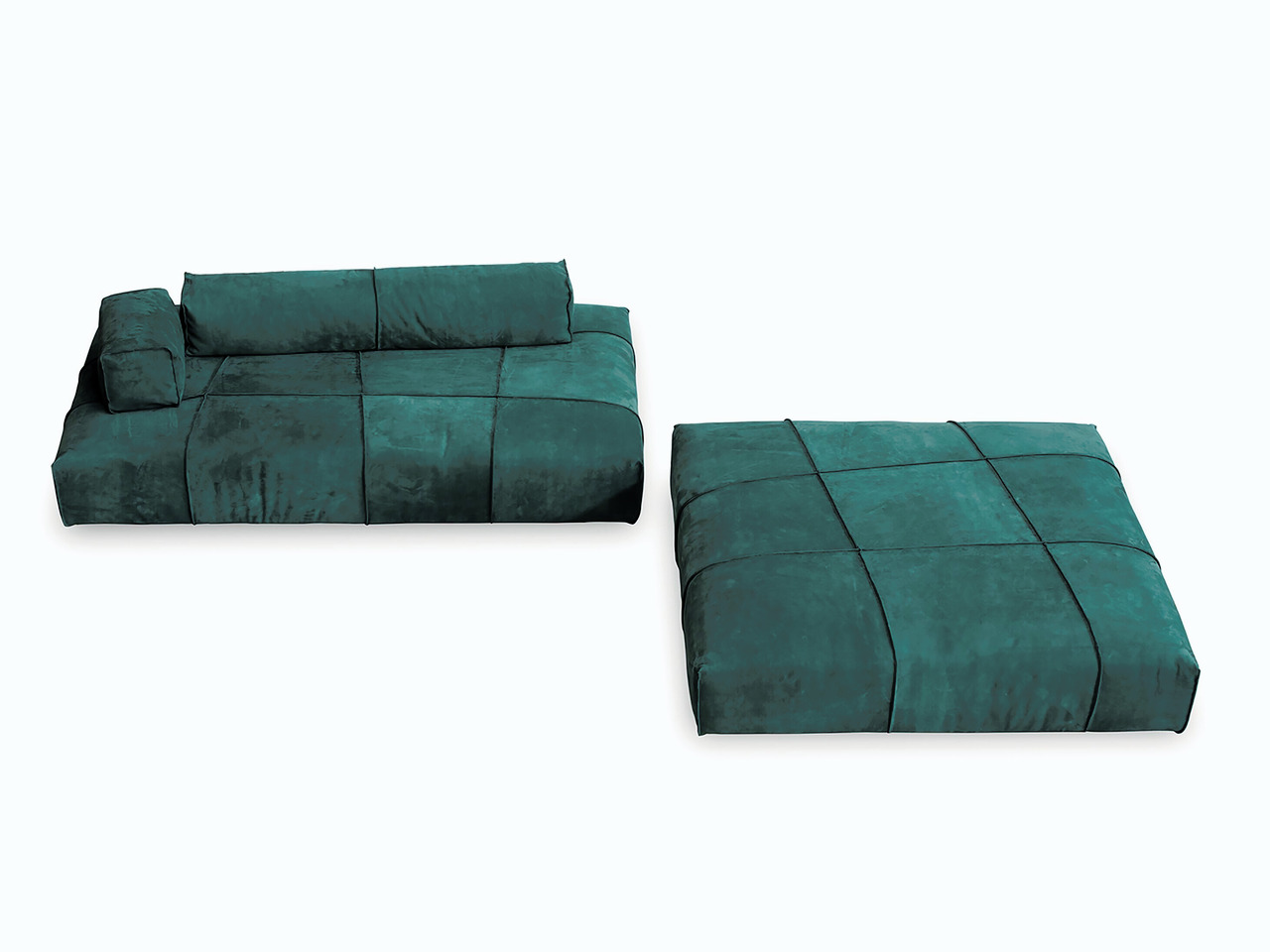 Panama Bold Modular Leather Sofa
