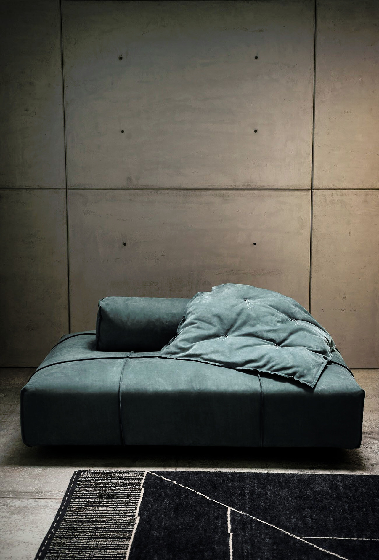 Panama Bold Modular Leather Sofa, view 3