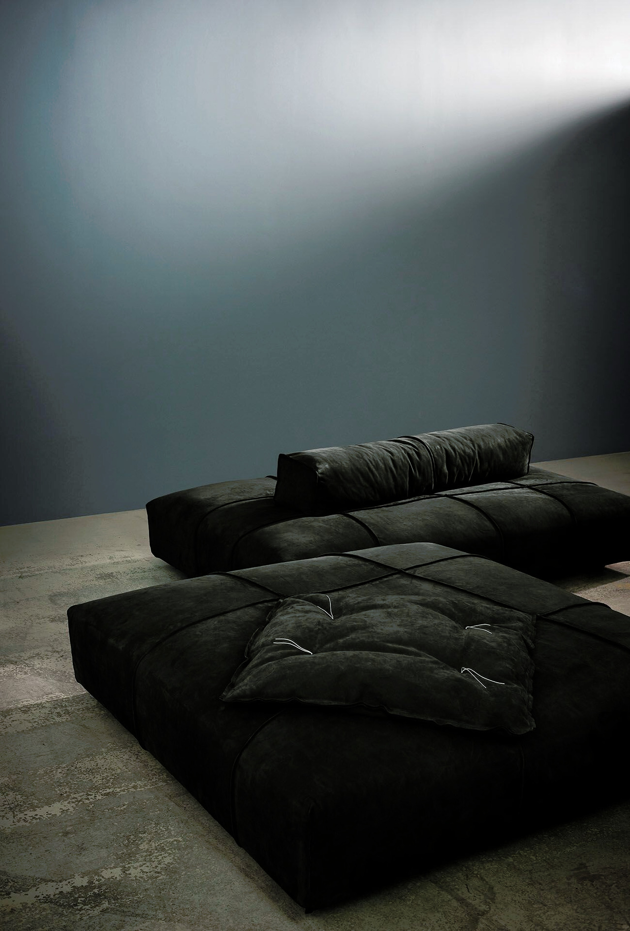 Panama Bold Modular Leather Sofa, view 4