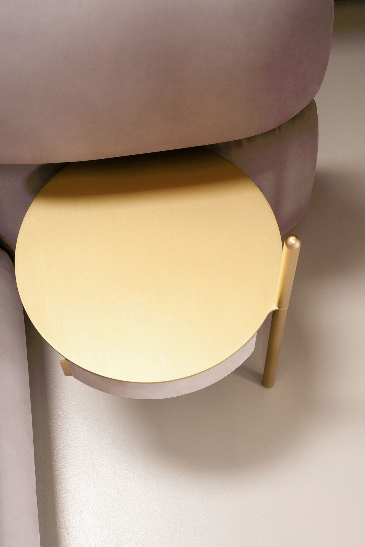 Stone Modular Leather Bed, view 4