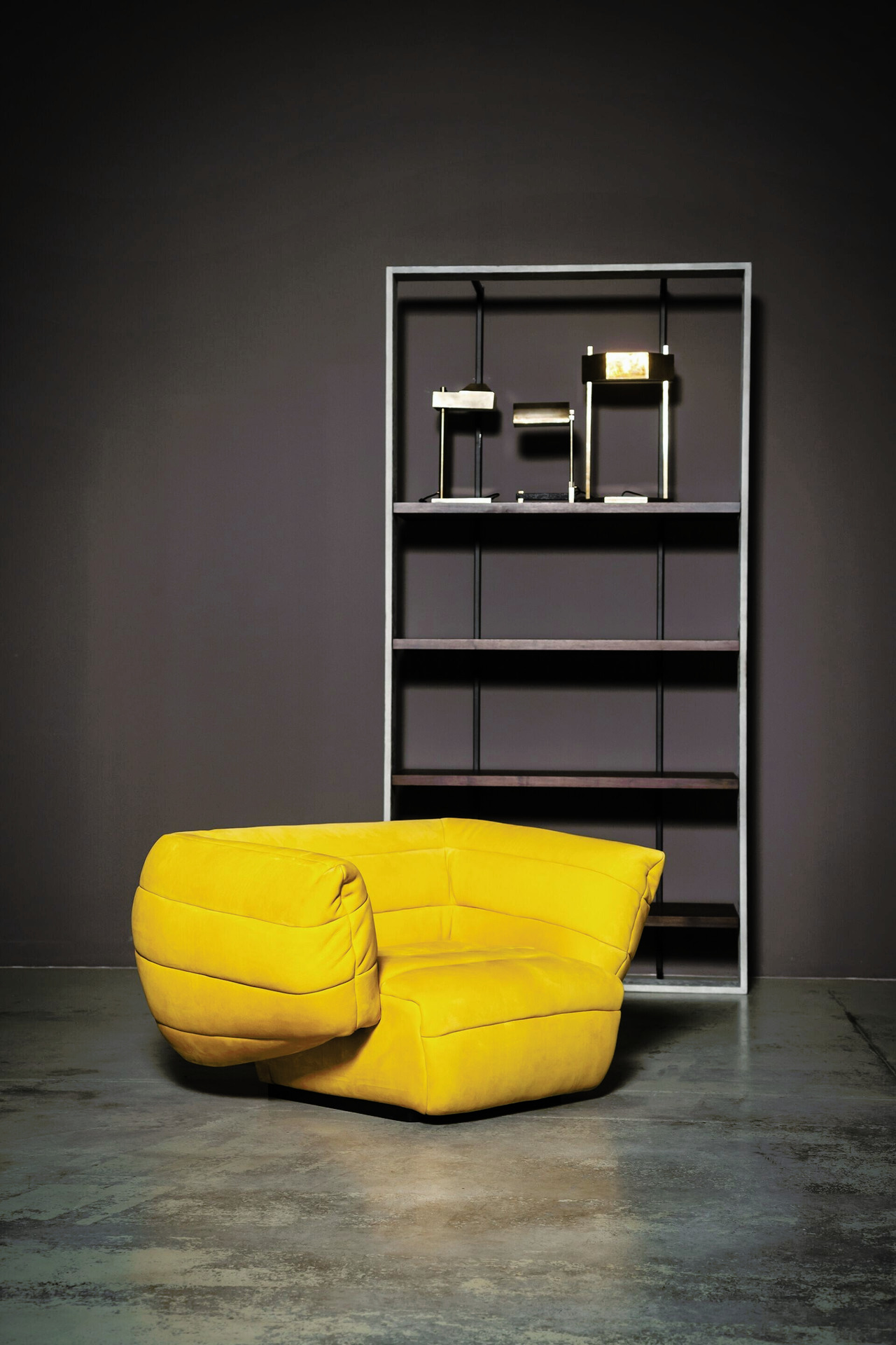 Tactile Leather Armchair, view 5