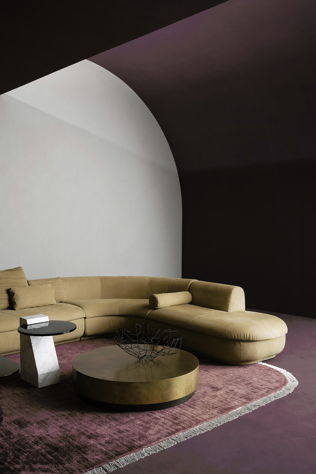 Verre Particulier Round Side Table, view 2