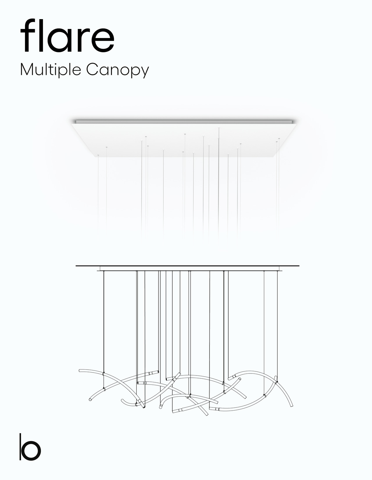 Flare 5-Light Chandelier, Version 07, view 7