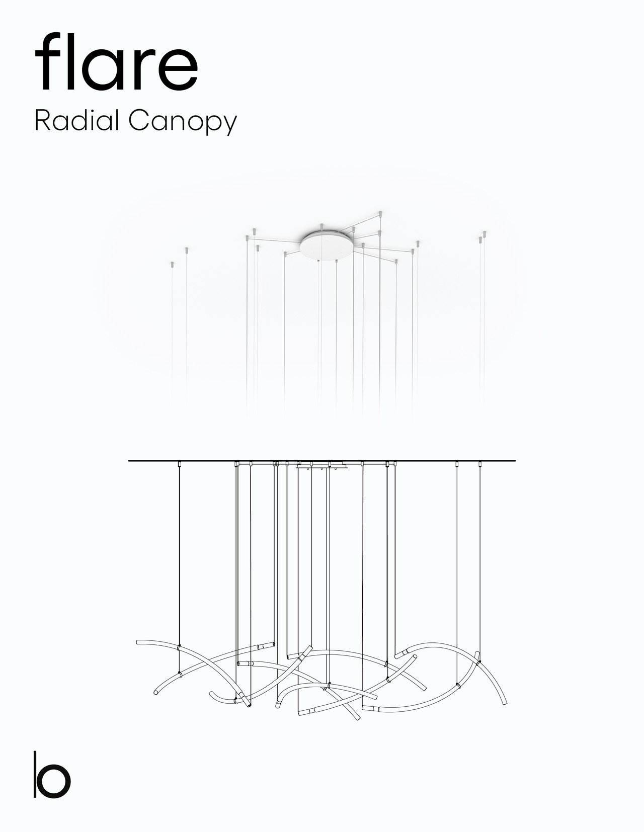 Flare 5-Light Chandelier, Version 07, view 6