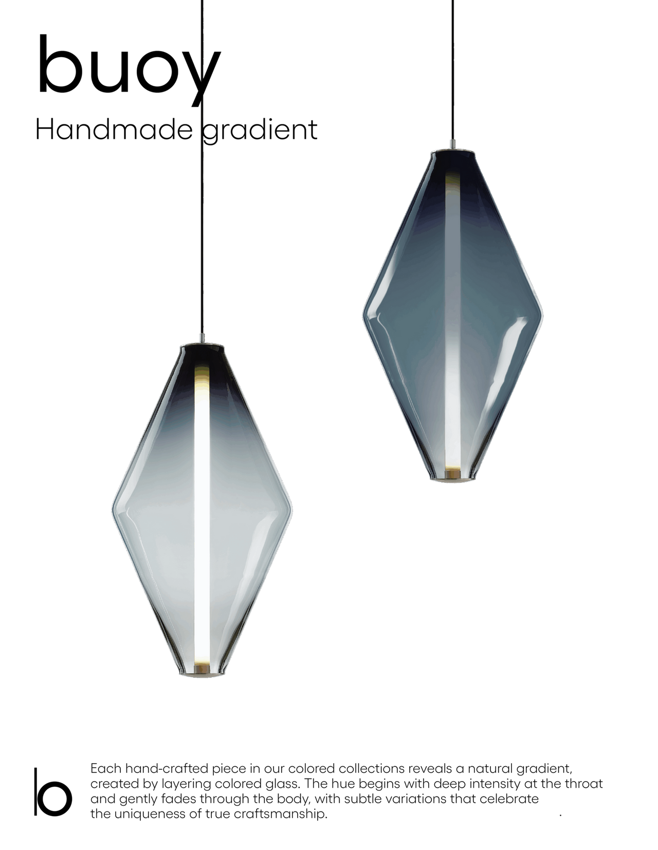 Buoy Double Cone Pendant Light, view 3