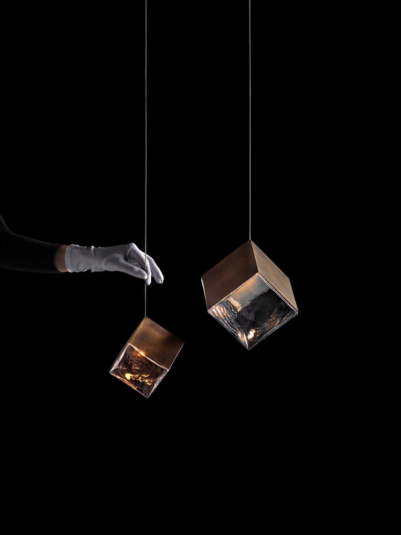Pyrite Small Pendant Light, view 2
