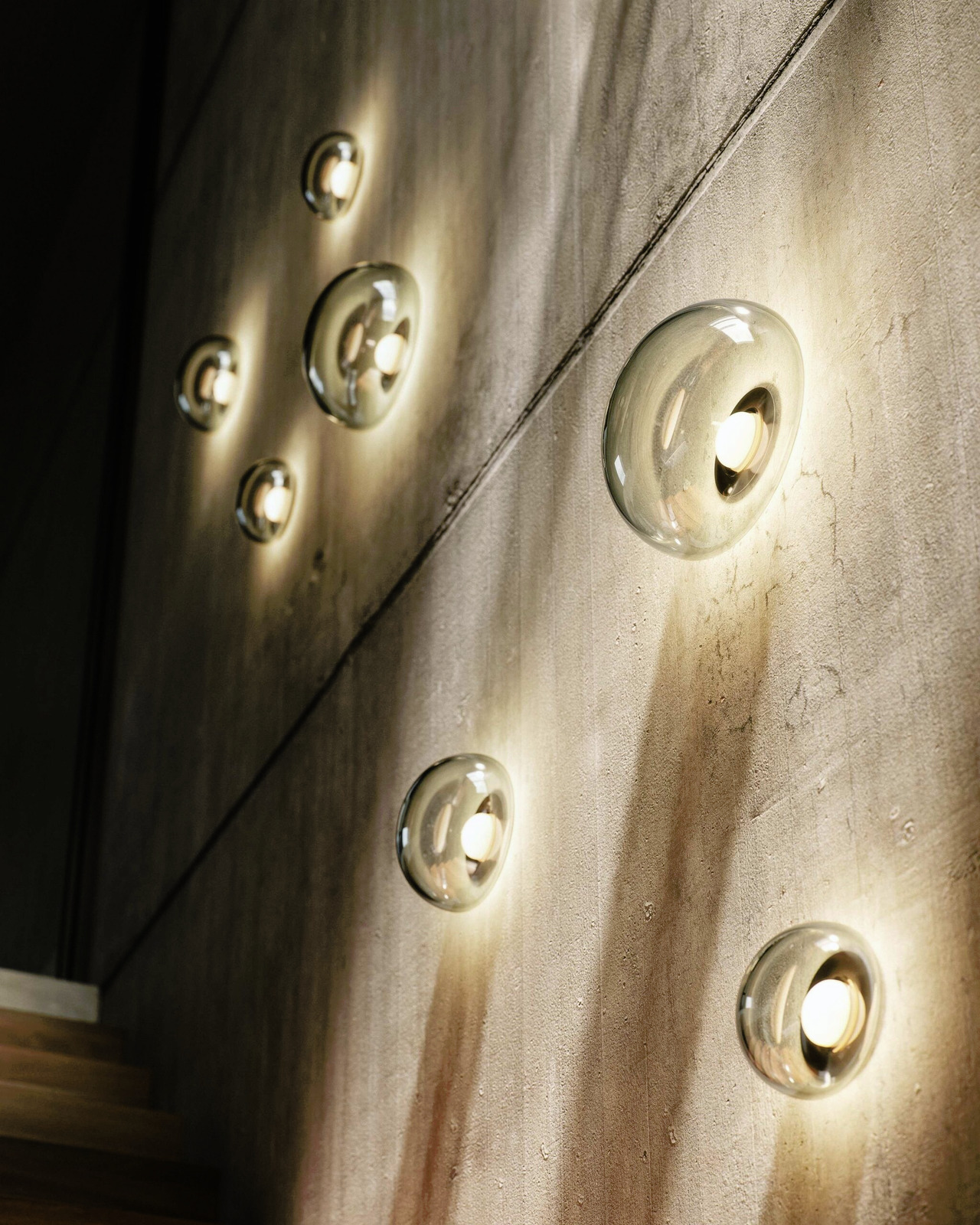 Dew Drops Large Wall and Ceiling Light