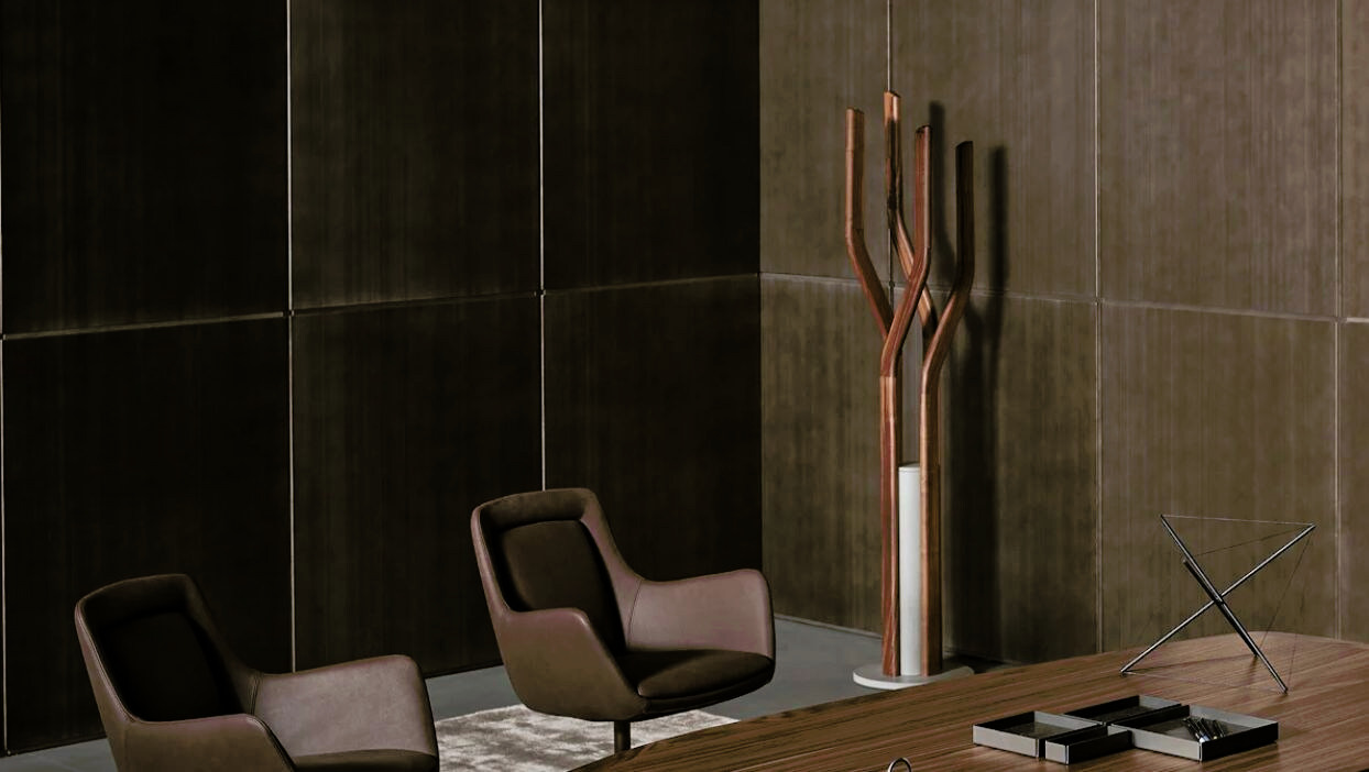Alma Designer Floor Coat Rack, view 2
