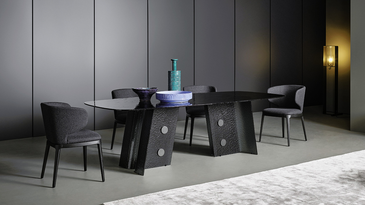 Botón Designer Dining Table by Bonaldo, view 3