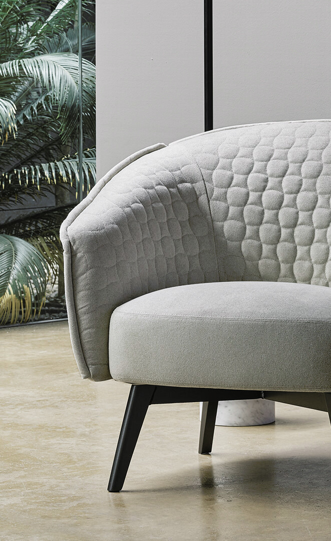 Bruno Armchair by Bonaldo, view 3