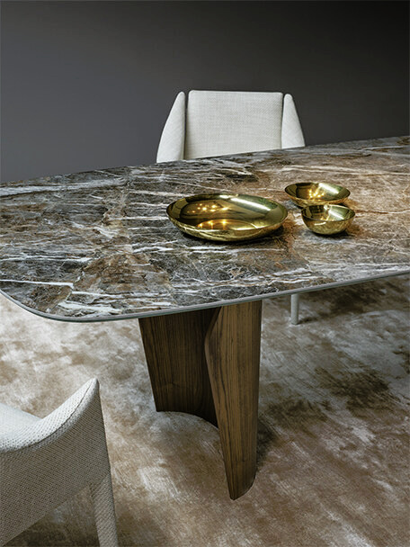 Flame and Flame Wood Tables, view 8