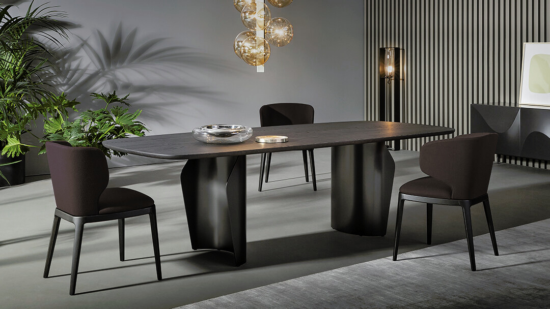 Flame and Flame Wood Tables, view 9