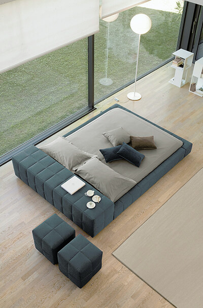 Squaring Designer Bed by Bonaldo, view 6