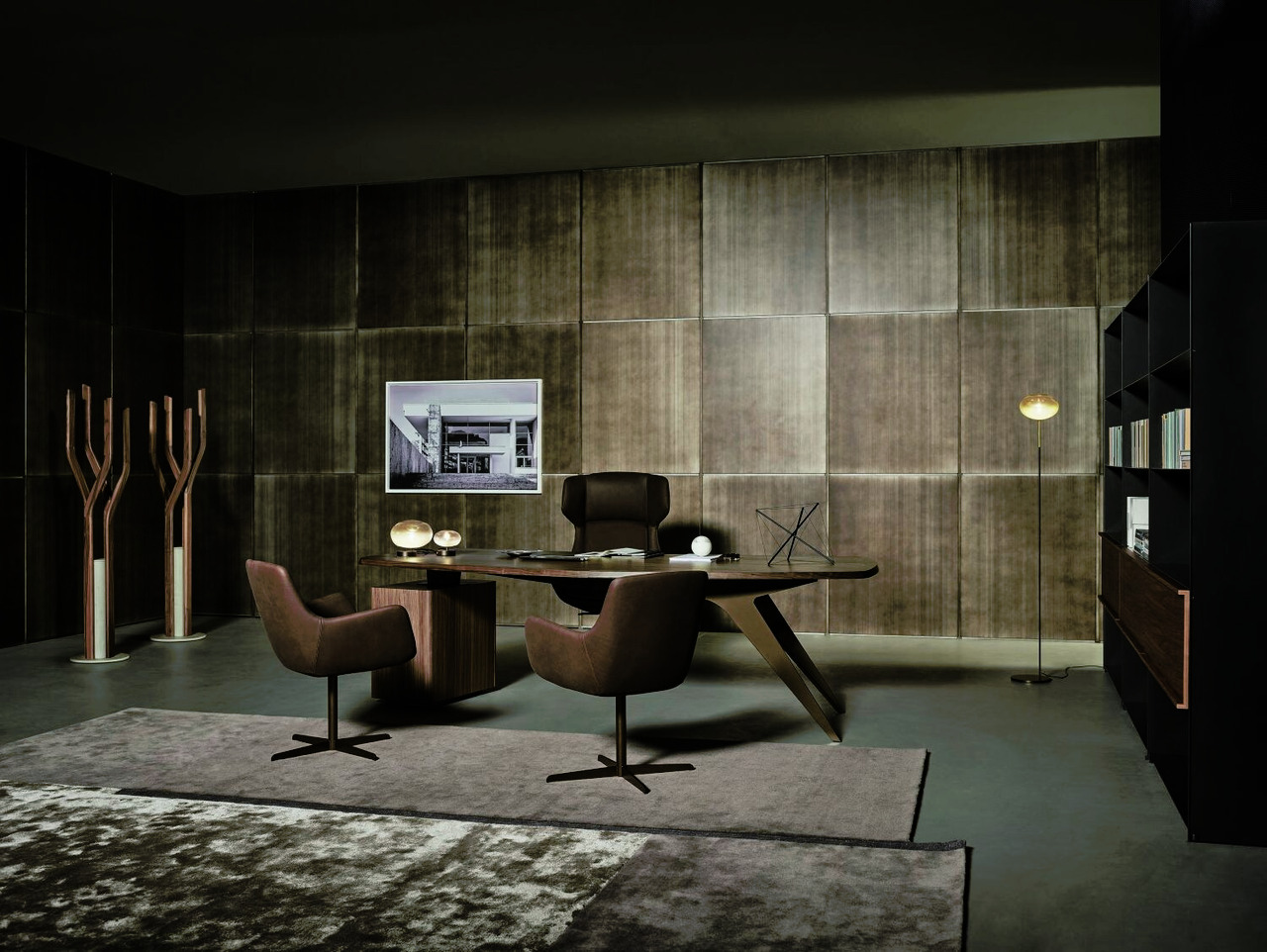 Diver Executive Desk by Bonaldo, view 8