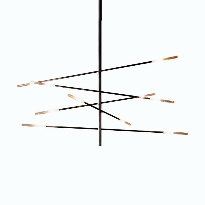 Crossroad Pendant and Floor Lamps by Bonaldo