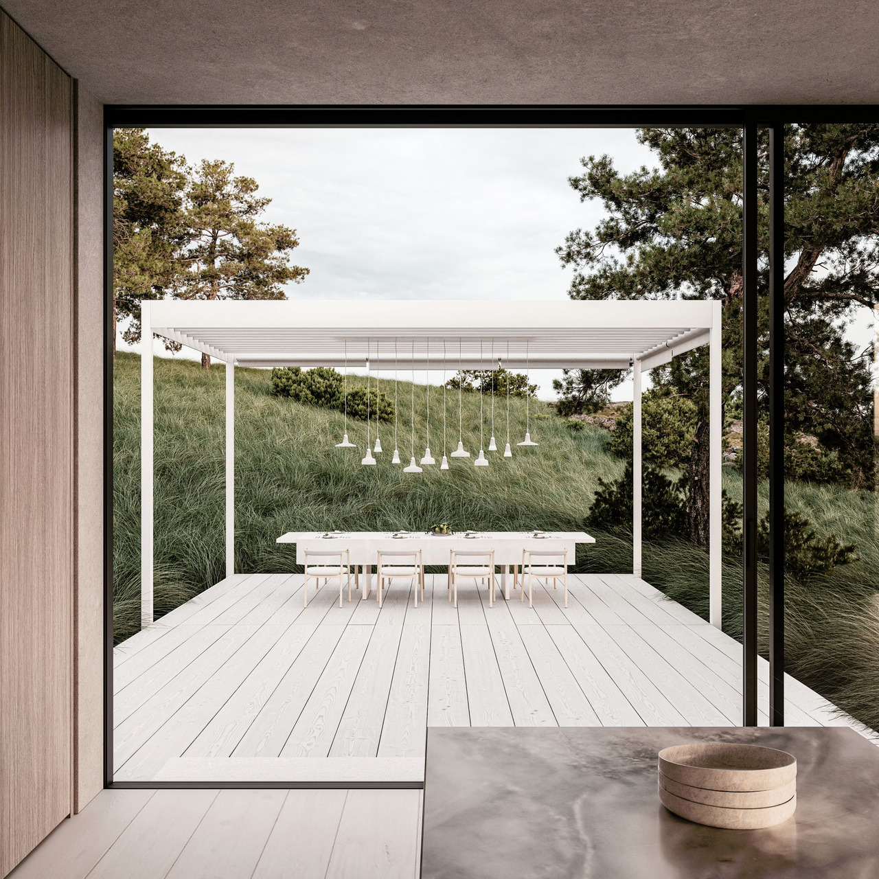 Shadows outdoor lighting collection, view 9