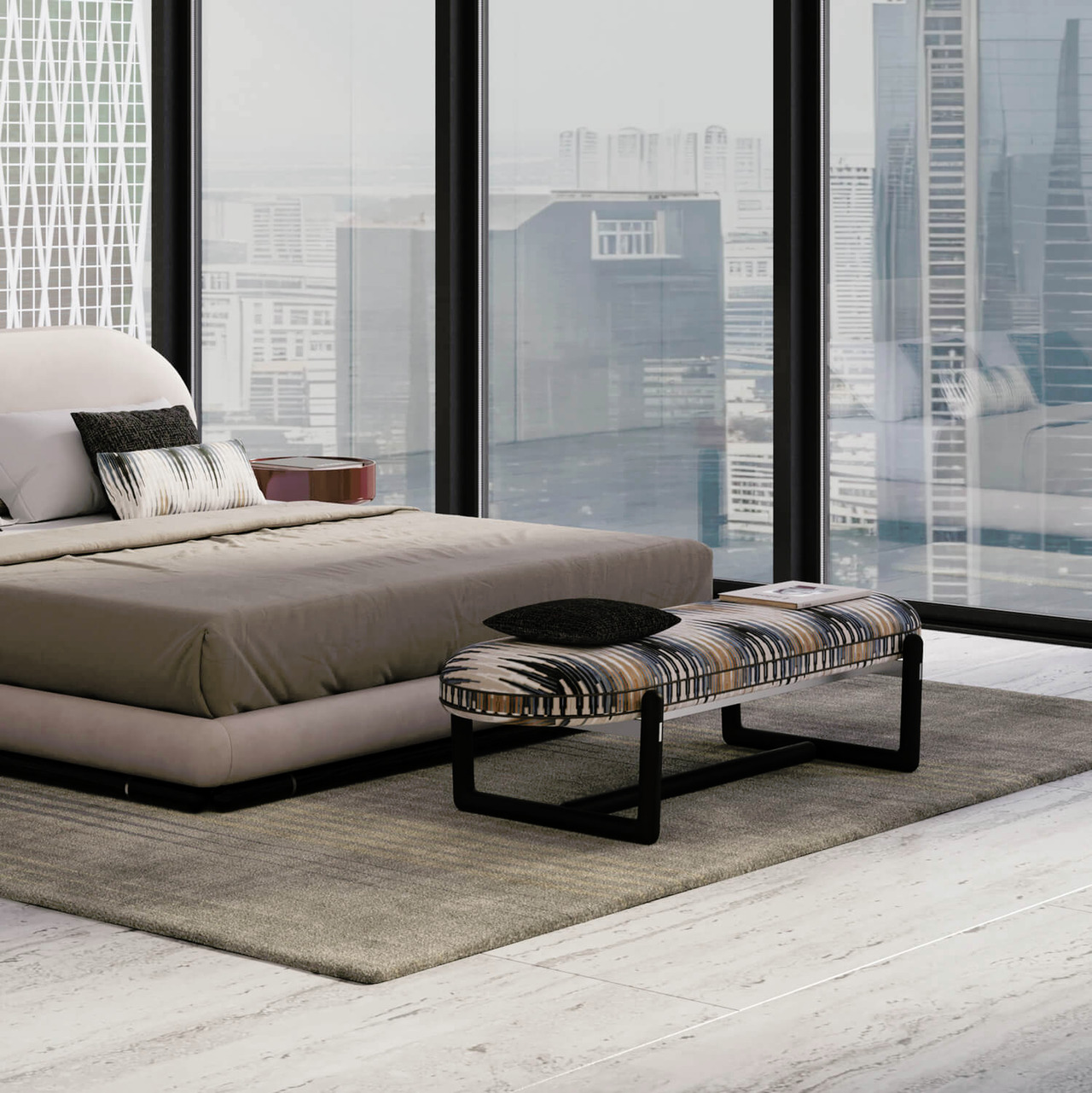Cecil Bench by CPRN HOMOOD, view 3