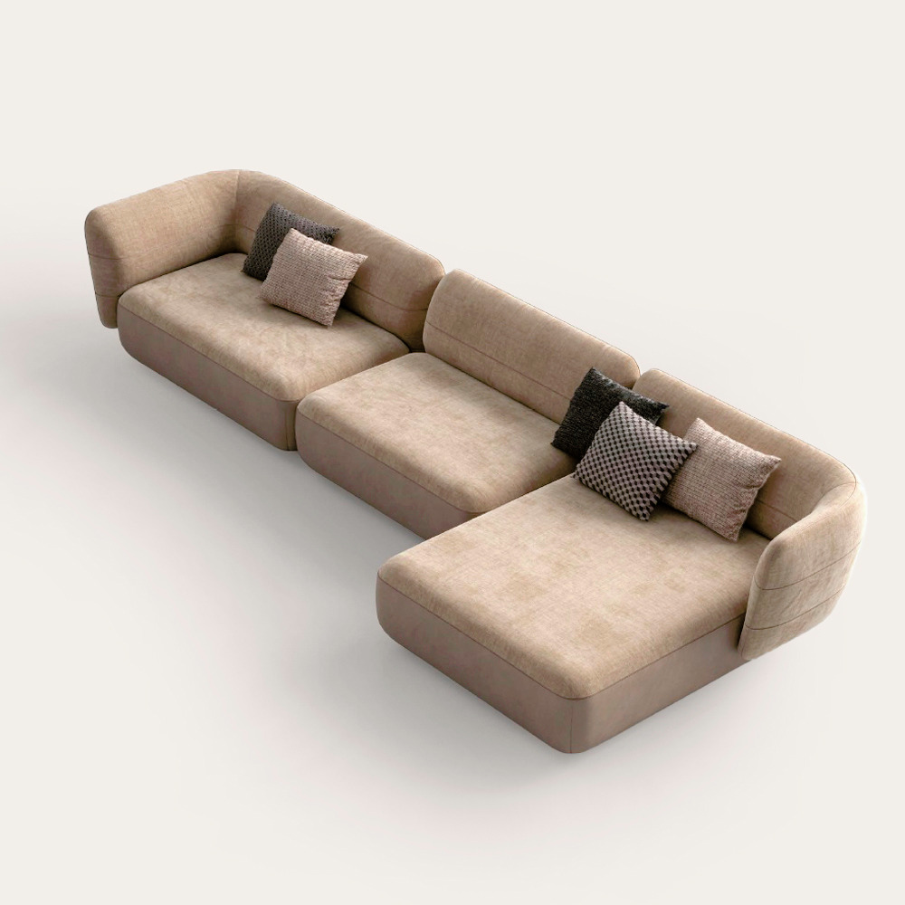 Swan Sofa, view 2