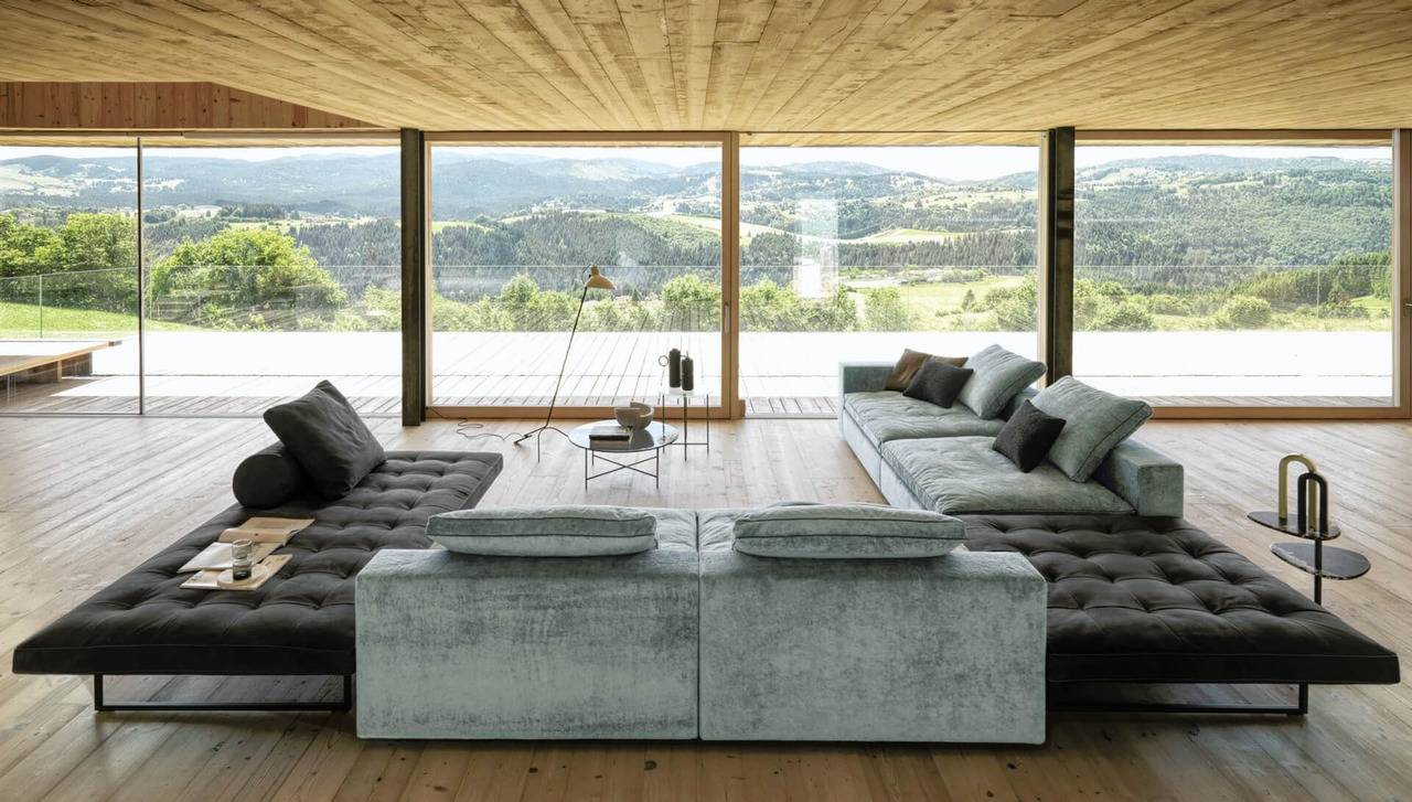 Ludwig Desiree Sofa, view 3