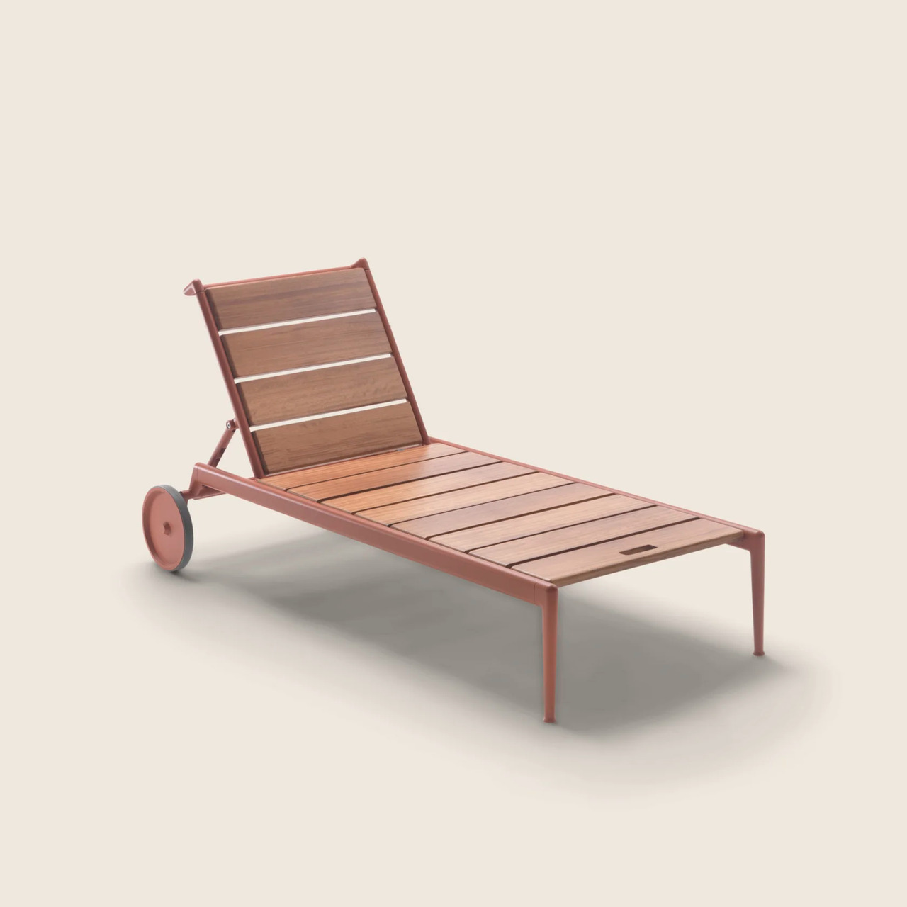 Atlante Light and Atlante Wood Outdoor Sun Loungers, view 3